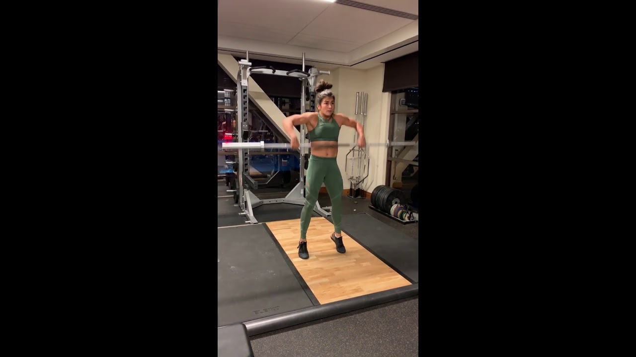 Below The Knee Hang Clean High Pull YouTube