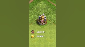 Upgrade Elixir Collector Level 1 to MAX (Clash of Clans) #shorts #coc #clashofclans