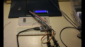 ESP32 episode 8 : 7segment display, pins, wiring, LCD, I2C, C, algorithm, digits, text, oops