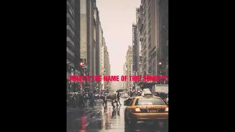 Does anyone know the name of this song??