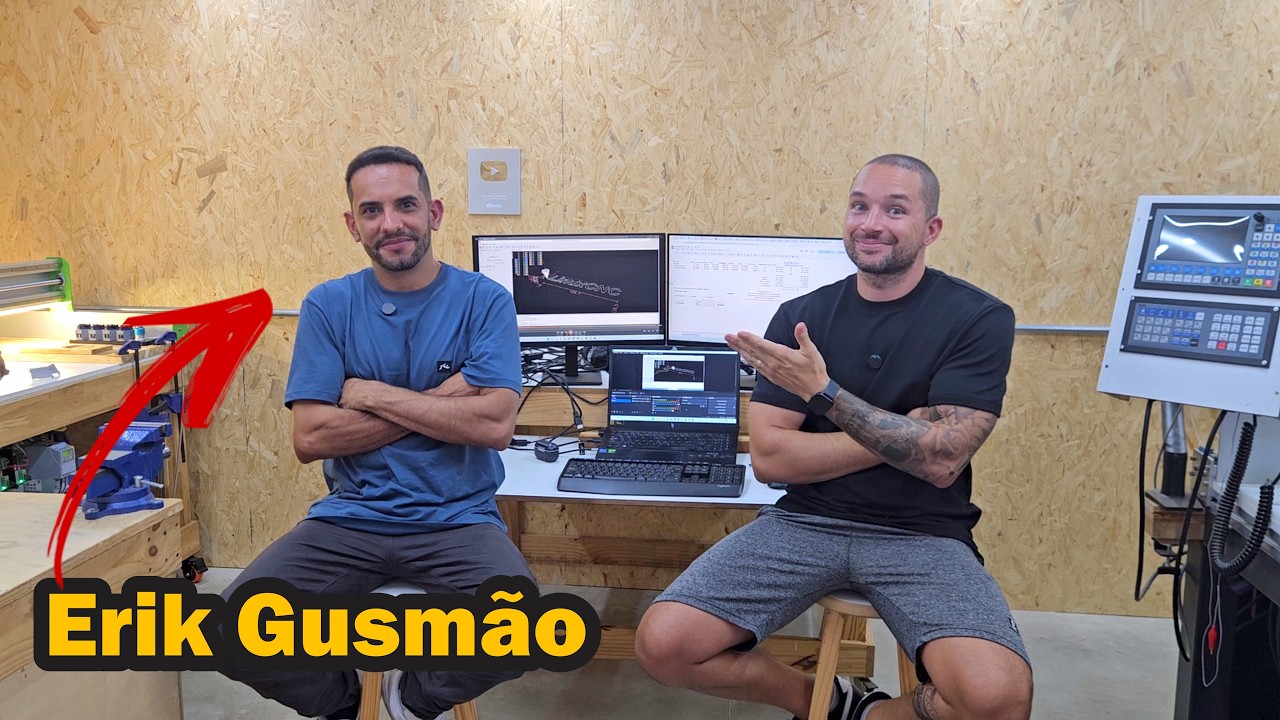O Cara do Linux CNC - Erik Gusmão