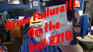 hard drive failure! drive bender replacement procedure on the dell r710