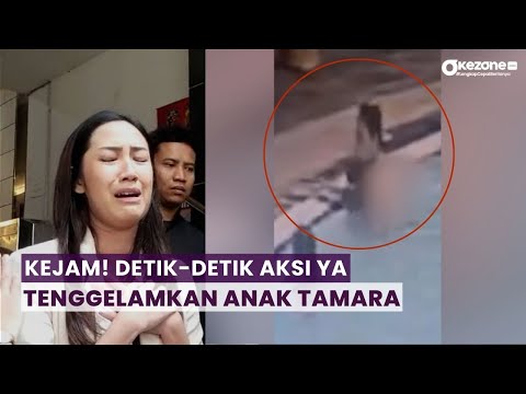 Detik-Detik YA Diduga Tenggelamkan Anak Tamara Tyasmara di Kolam Renang