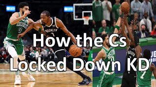 How the Celtics LOCKED DOWN Kevin Durant screenshot 1