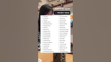 40 project ideas for Web Developers 🔥