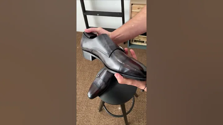 Hand Patina Double Monks, custom made for you #mensfashion #derbyshoes #handcraftedshoes #customshoe