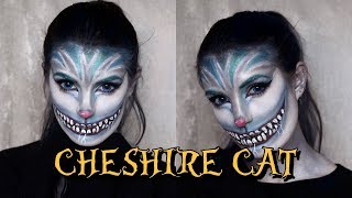 CHESHIRE CAT MAKEUP TUTORIAL (TIM BURTON) | TurnToBlack