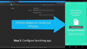 Syncthing: Sync Synology with an Android Folder