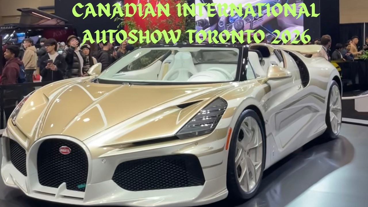 🚘⚡🏁🔥Explore Canada’s Ultimate Automotive Experience at the 2026 Canadian International AutoShow! 🚗🇨🇦
