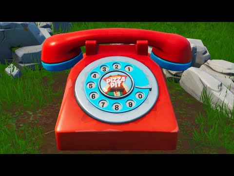 Video: Fortnite Wählen Sie Die Durr Burger- Und Pizza Pit-Nummer Auf Großen Telefonen - Sowohl Telefonstandorte Als Auch Telefonnummern