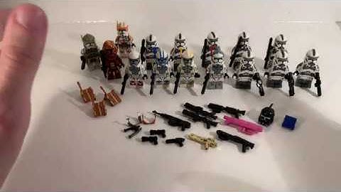 Clone Army Customs and Minifigs4u Unboxing (HAUL 5)