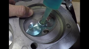 CC testing VW type 1 cylinder heads