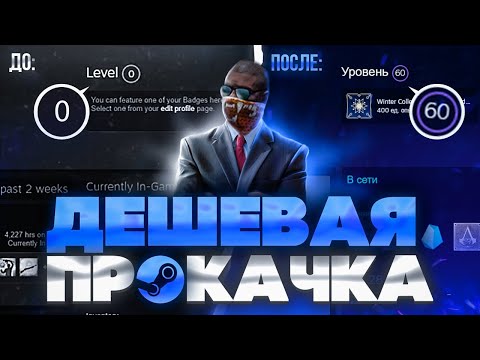 КАК БЕСПЛАТНО ПОВЫСИТЬ УРОВЕНЬ АККАУНТА STEAM В 2024 ГОДУ ?!