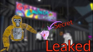 Gorilla tags secret cosmetic + flashback! ( leaked + shoutouts)