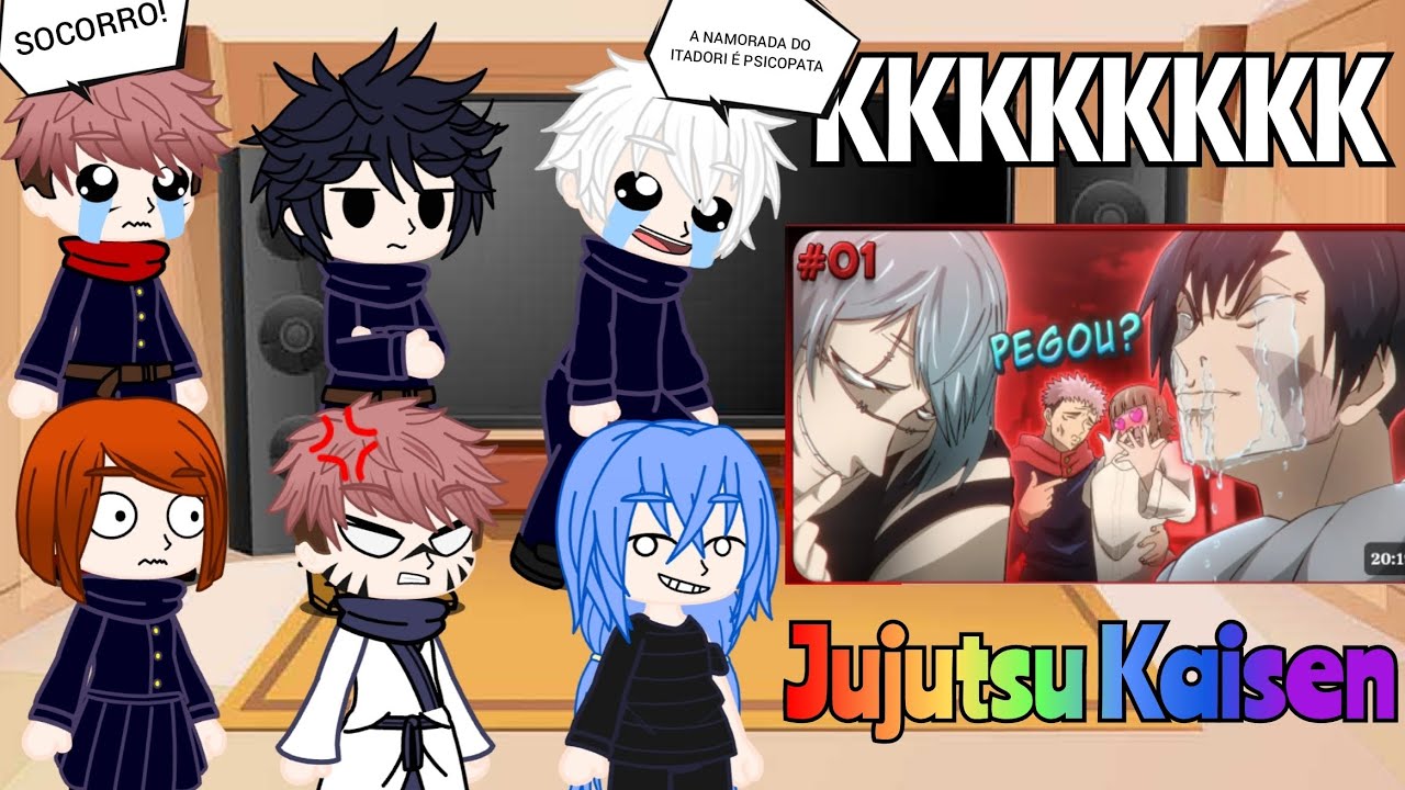 Jujutsu Kaisen react A NAMORADA SECRETA DO ITADORI, O APAIXONADO QUE FOI ENGANADO •VoiceMakers•😂❤️2