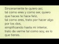 Tal Como Eres - Gerardo Ortiz Ft. Kevin Ortiz (Letra)