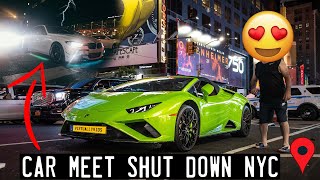 South African Finds a NEW YORK CAR MEET! GTR Crew, Supra Crew, Lambo and More!!!