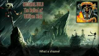 Running Wild - The Ballad of William Kidd (lyrics on screen)