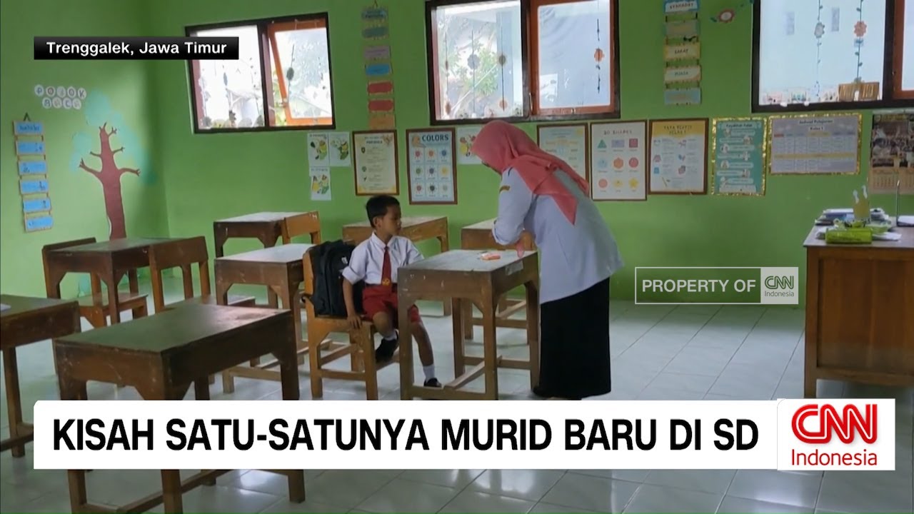 Kisah Satu Satunya Murid Baru di SD