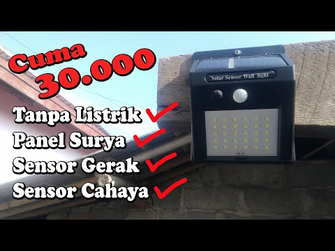 LAMPU LED / PJU SOLAR CELL SETELAH 4 BULAN. 