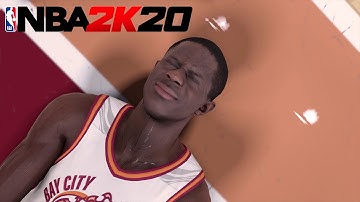 NBA 2K20 My Career EP 1 - Creation & 1st Game! | The Injury