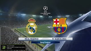 ГЕЙМПЛЕЙ Pro Evolution Soccer 2016 для ПК: «Барселона» — «Реал Мадрид» (1080p, 60 кадров в секунду)