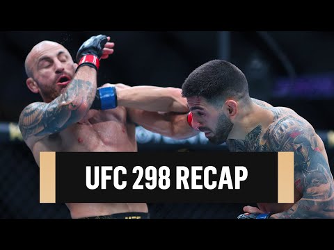 UFC 298 RECAP: Ilia Topuria remains UNDEFEATED after KO | CBS Sports