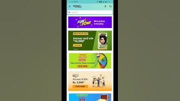Amazon Quiz Answers Today Win Exciting Prizes (April 2021)
