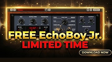 Hurry! EchoBoy Jr Is FREE but Vanishes Soon - SoundToys Plugins
