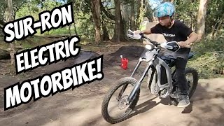 My First Time On A Sur-Ron Electric Motorbike!!