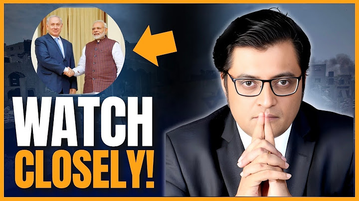 He’s India’s Top News Anchor — And He Just Said THIS About Israel