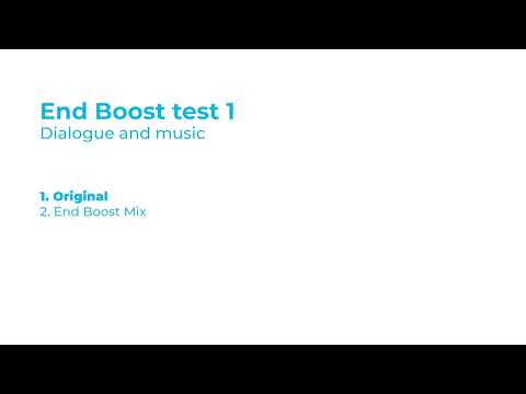 End Boost test 1
