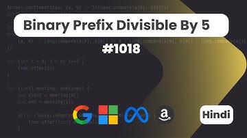 Binary Prefix Divisible By 5 | Leetcode 1018 | DSA | HIndi Explaination | Code With Deepak