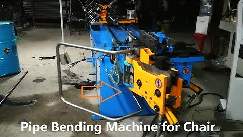 Tube Bending Machine for Chair / Metal Furnitures/Wheelbarrows | CNC Pipe Bending Machine