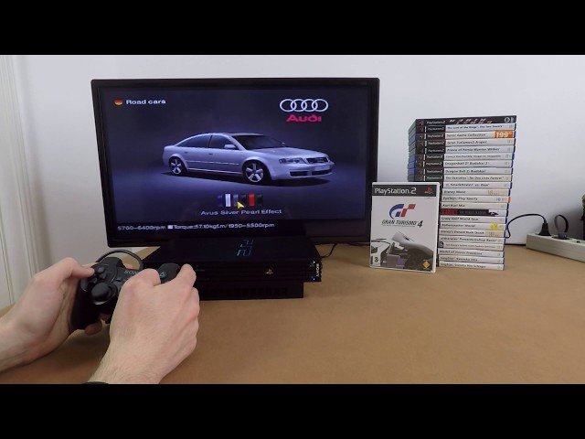 gran turismo 4 looks amazing with a hdmi converter on a full hd tv. I  wasn't expecting this! 💯 : r/ps2