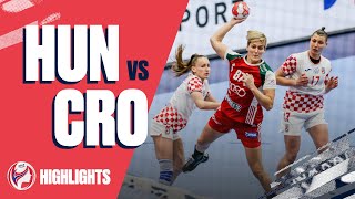 Highlights | Hungary vs Croatia | Preliminary Round | Women's EHF EURO 2020