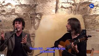 Vicente Gelo y Manuel de la Luz cante flamenco por fandangos  XIX Noche Flamenca en Carmona