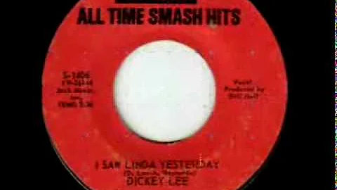 Dickey Lee - I Saw Linda Yesterday