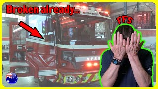 Vancouver EV Fire Truck BROKEN after ONE MONTH | MGUY Australia