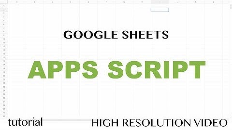 App Script Tutorial - Google Sheets - For Loops, Looping Through Cells, Variables, Comments - Part 2