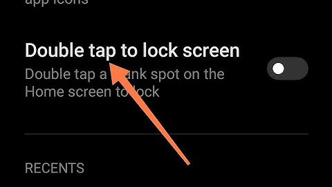 redmi k20 pro me dabble tap to lock screen on off set kaise kare, redmi k20 pro home screen setting