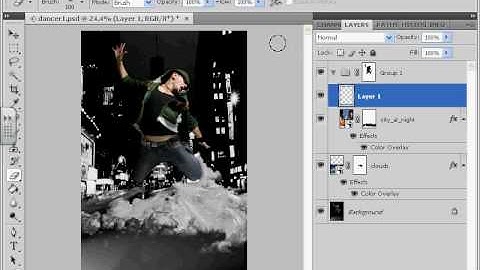 Photoshop Groovy Dancer Tutorial - Part 12