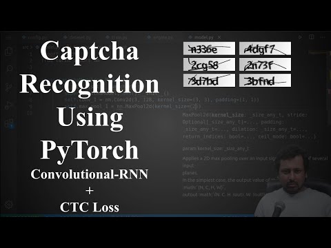 Captcha recognition using PyTorch (Convolutional-RNN + CTC Loss)