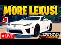 🔴LIVE🔴NEW LEXUS & DELIVERY JOB Coming to Driving Empire TODAY! 👀
