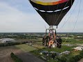 Hopper balloon flight with air chair duo and kubicek envelope