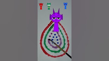 ASMR Color Mixing #sprunki #satisfying #asmr #color #oddlysatisfying