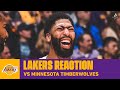 Lakers Reaction: AD Dominates with 50-Piece