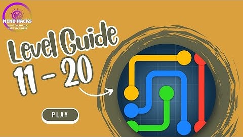 Dot Link Level 11 - 20 Walkthrough