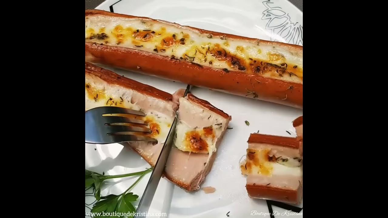 Печени кренвирши с кашкавал - YouTube