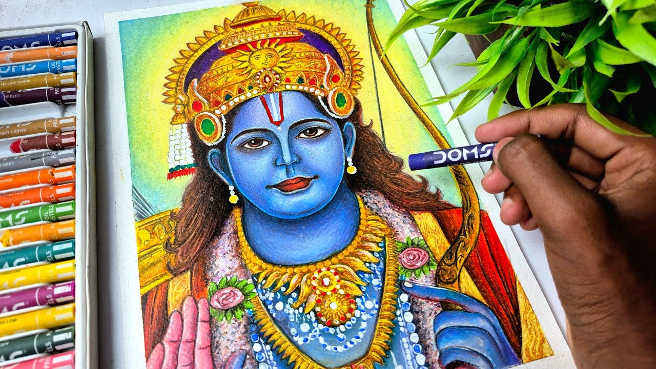 Shree Ram Ji Drawing,  Final Part 🙏 🚩